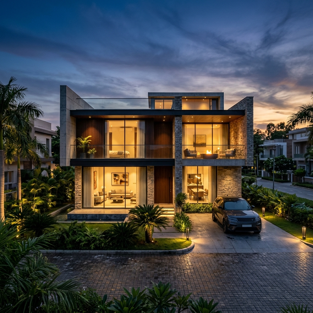 Modern Real Estate Visual